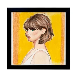 تابلو نقاشی مداد رنگ سفارشی