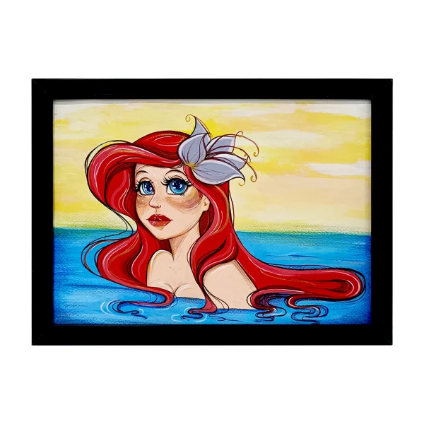 تابلو نقاشی پری دریایی